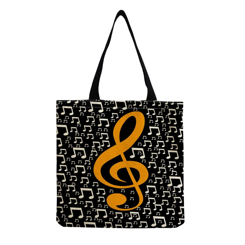 Source Piano Printed Casual Bag Harajuku Style Fashion Shoulder Bag Student Large Capacity Handbag