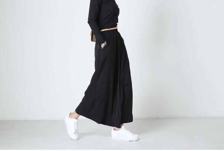 Asymmetrical Wide Leg Trouser Dress
