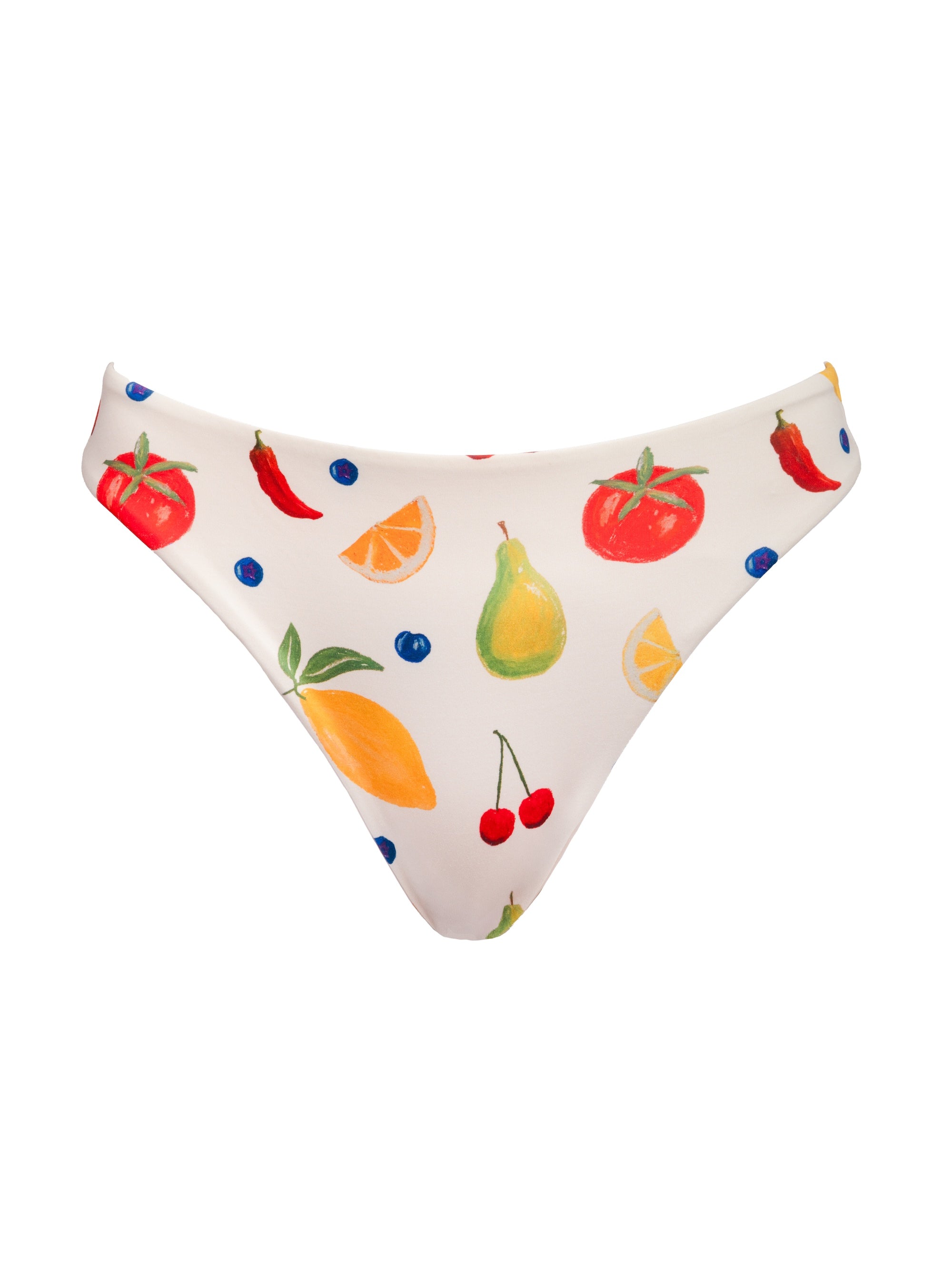 High Leg Mid Rise Bottoms