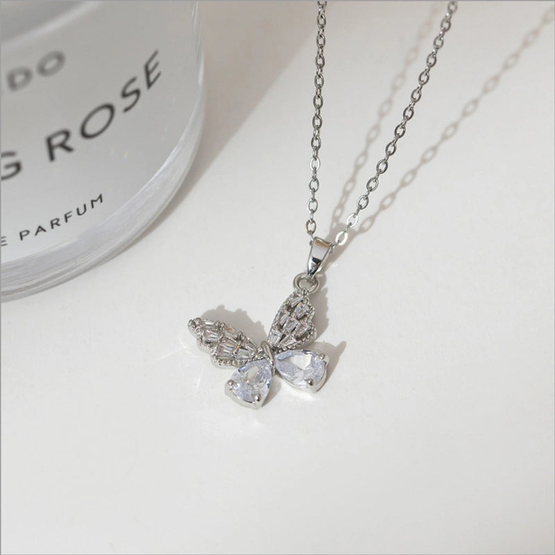 2 Pieces Minimalist Classic Style Geometric Titanium Steel Plating Pendant Necklace