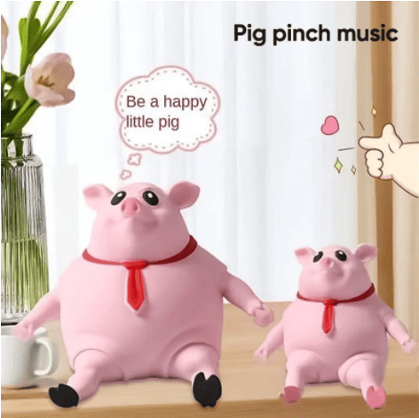 Creative Decompression Pink Piggy Toy