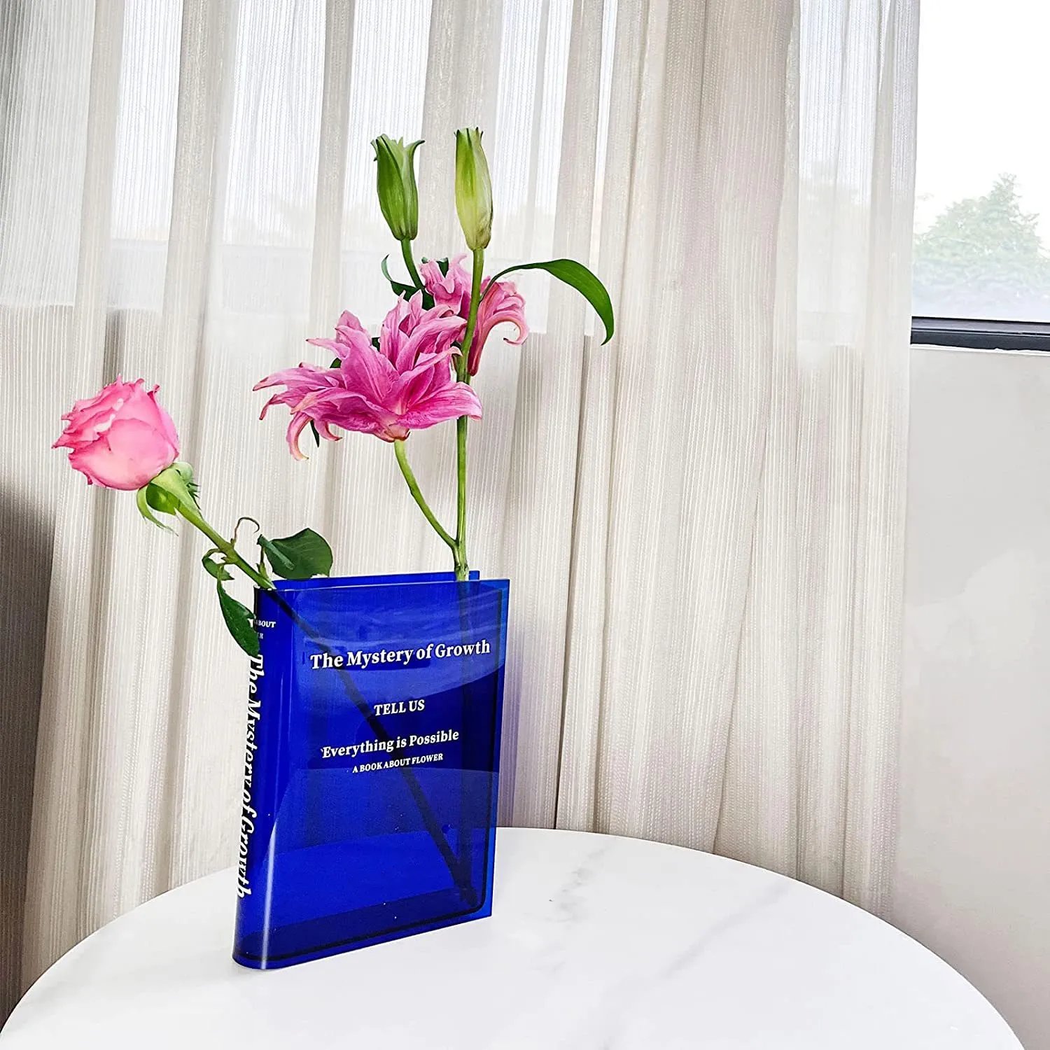 (🌸Last Day - 49% OFF) Books About Flowers - Book Vase (Flowers not included)