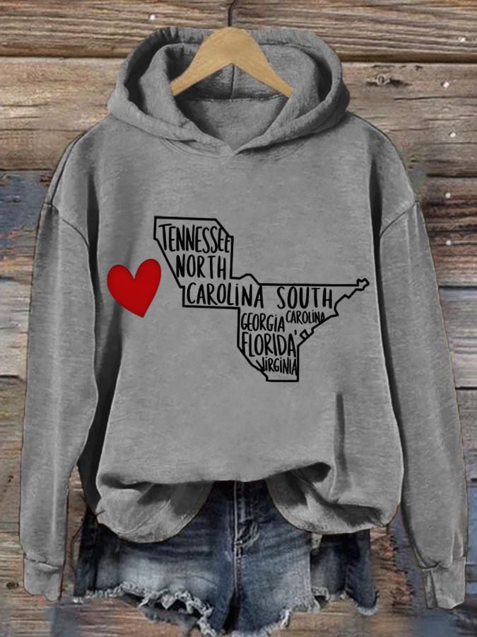 Women's Florida Strong Print Sweatshirt