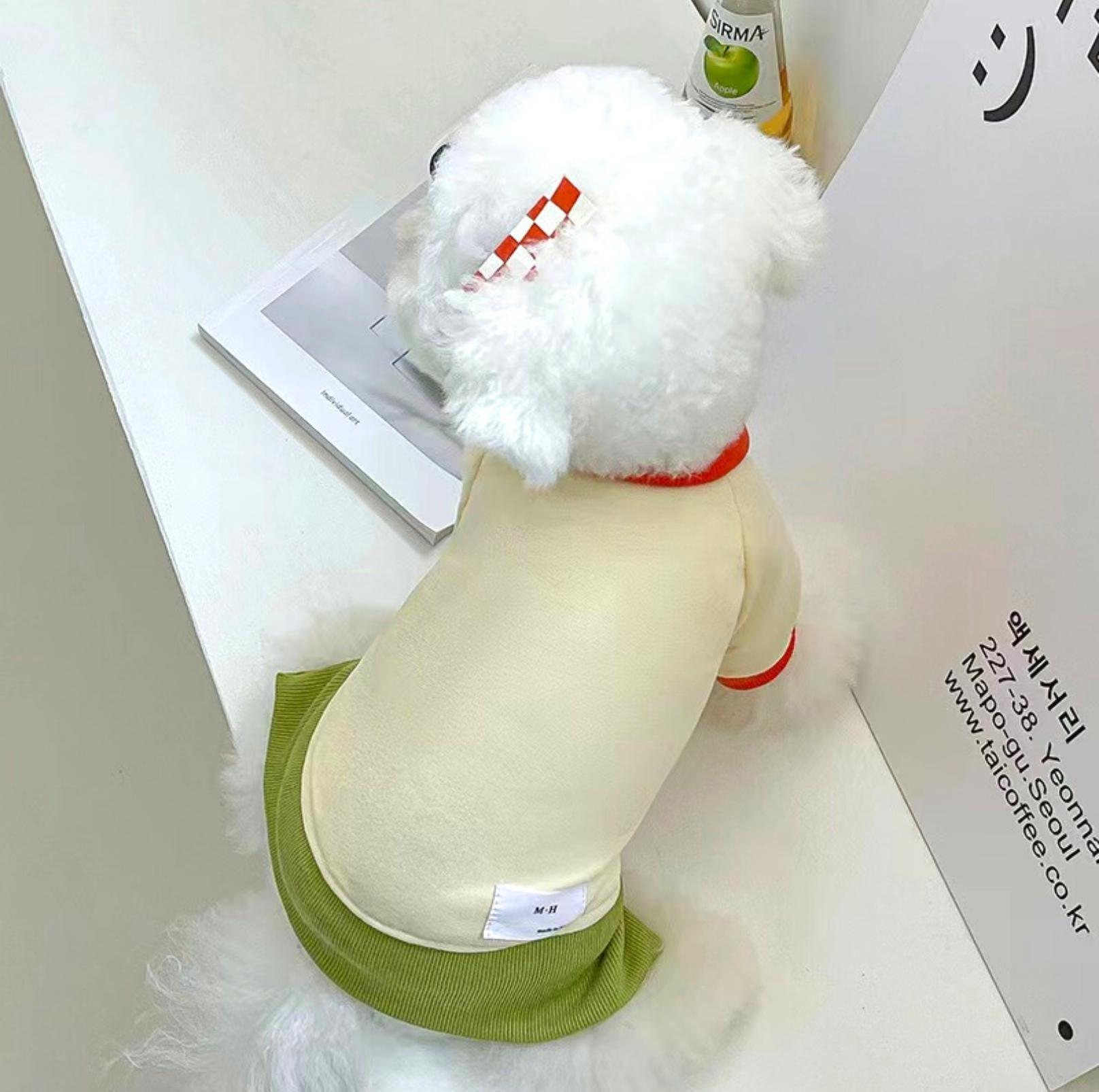 Versatile Colour Blocking Pet Sweatshirt