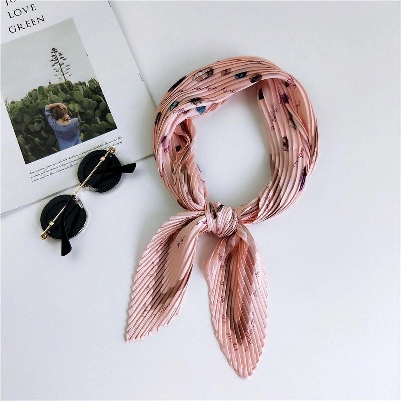 Summer Literary Folds Fashion Scarves