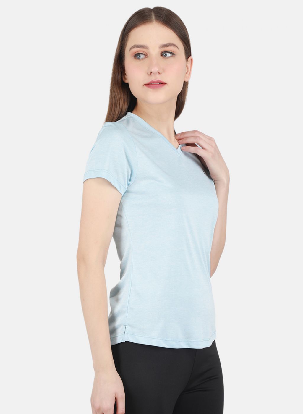 Women Blue Solid Top