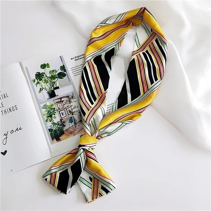 Fashion Double-sided Wild Small Scarf Professional Scarf