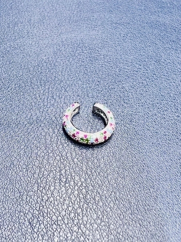 1 Piece Fashion C Shape Plating Inlay Copper Rhinestones Ear Clips
