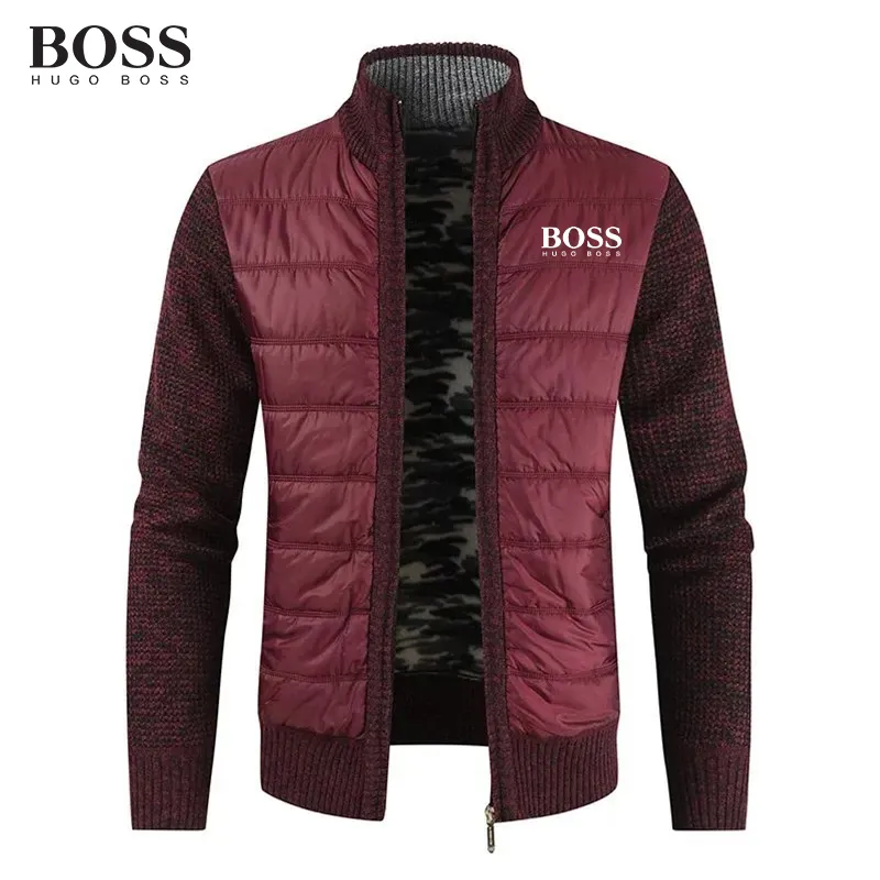 Boss Fashional MEN COLLAR EXTERNAL TRENCH COAT