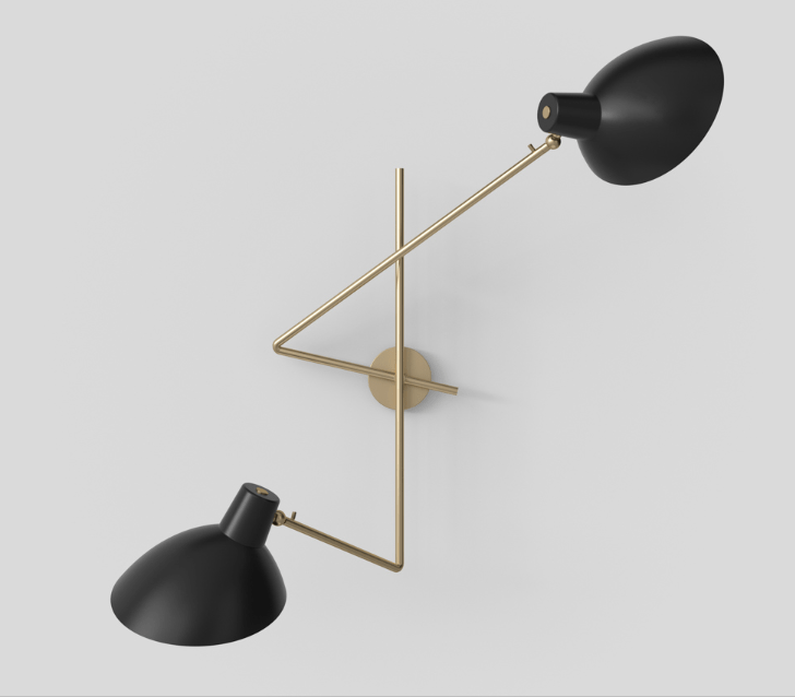 Einari Deux | Scandinavian Retro Wall Lamp