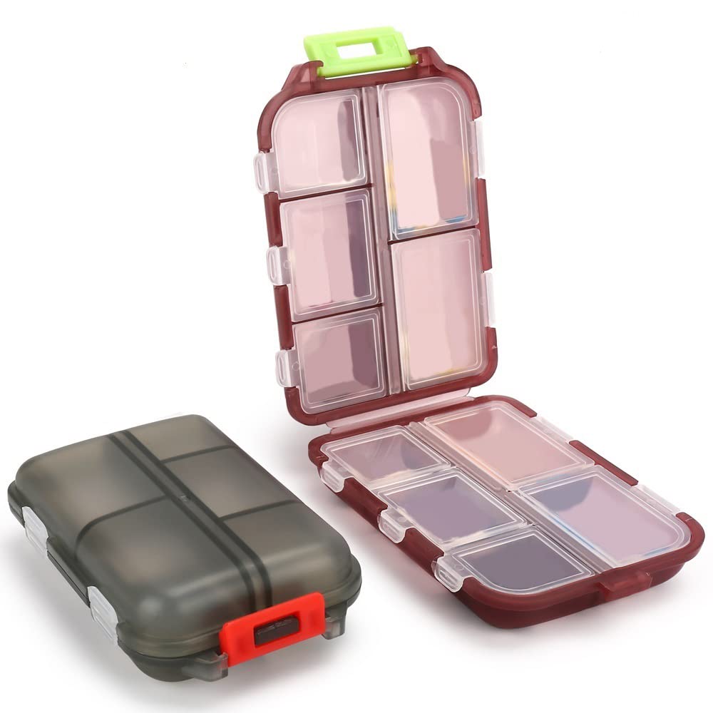 ✨Pocket Pharmacy- 💊10 Compartments Portable Pill Case