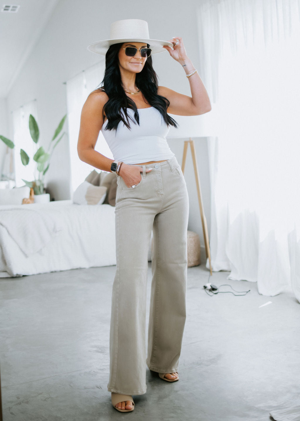 Elaina Risen Wide Leg Pants