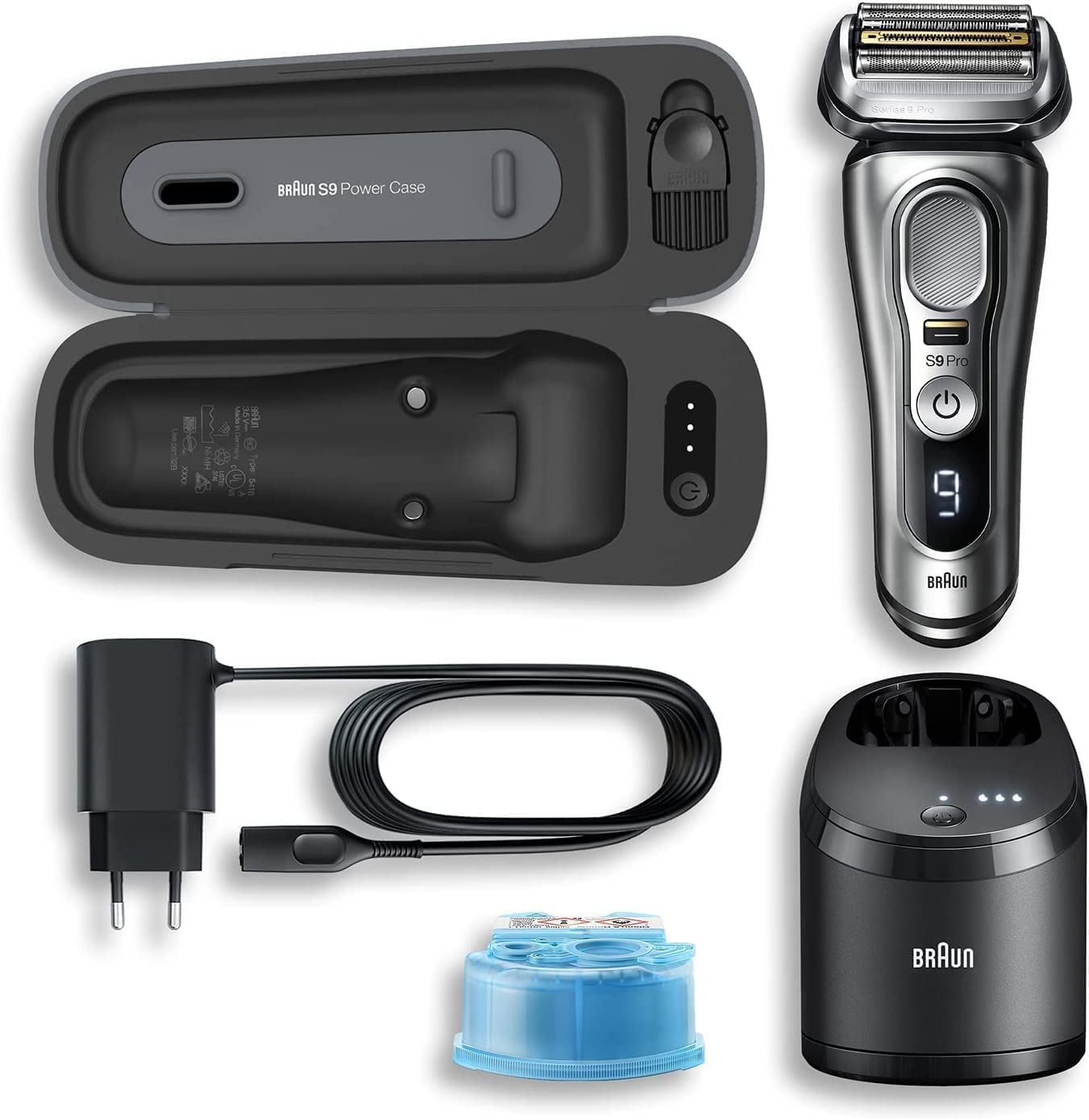 Black Friday Limited Offer🖤Buy 1 Get 1 Free🎁Braun Series 9 PRO+ Electric Shaver for Men