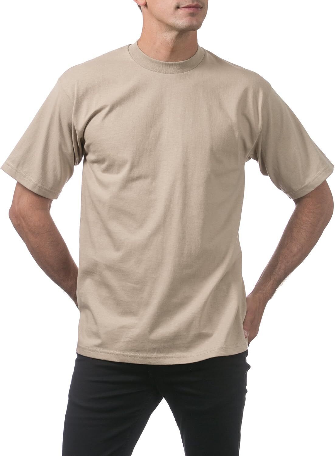 ⚡Last Day Clearance - Men's Heavyweight Cotton Short Sleeve Crew Neck T-Shirt