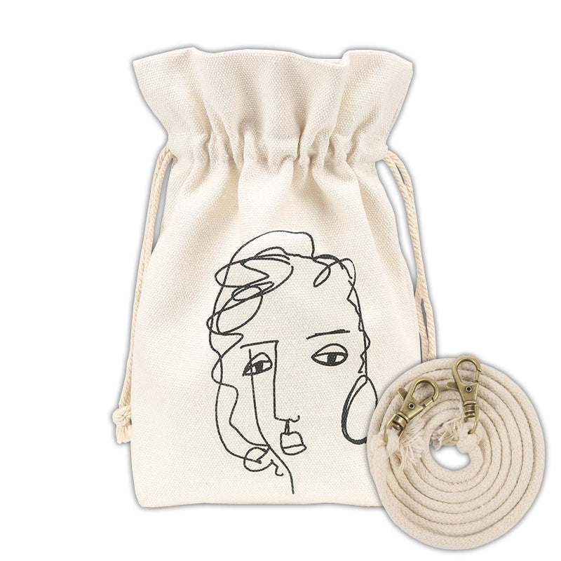 Women's Preppy Style Streetwear Fruit Canvas Shopping Bags