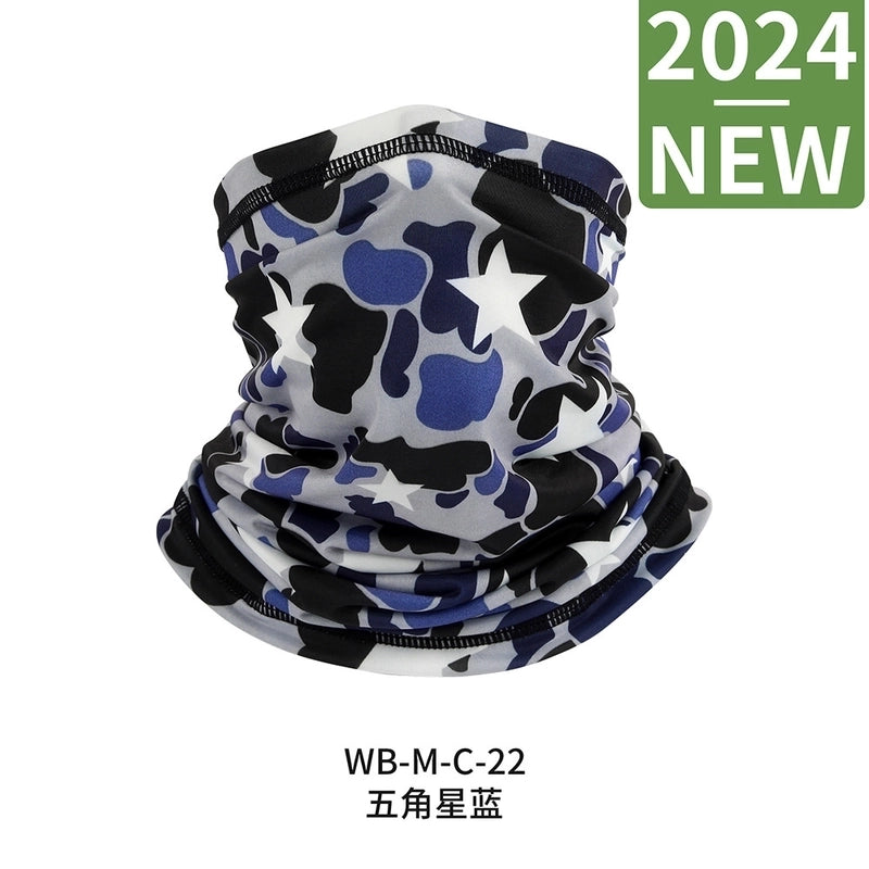 Unisex Sports Solid Color Polyester Kerchief