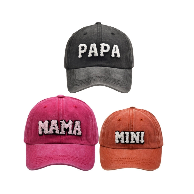 Women's Basic Color Block Curved Eaves Baseball Cap