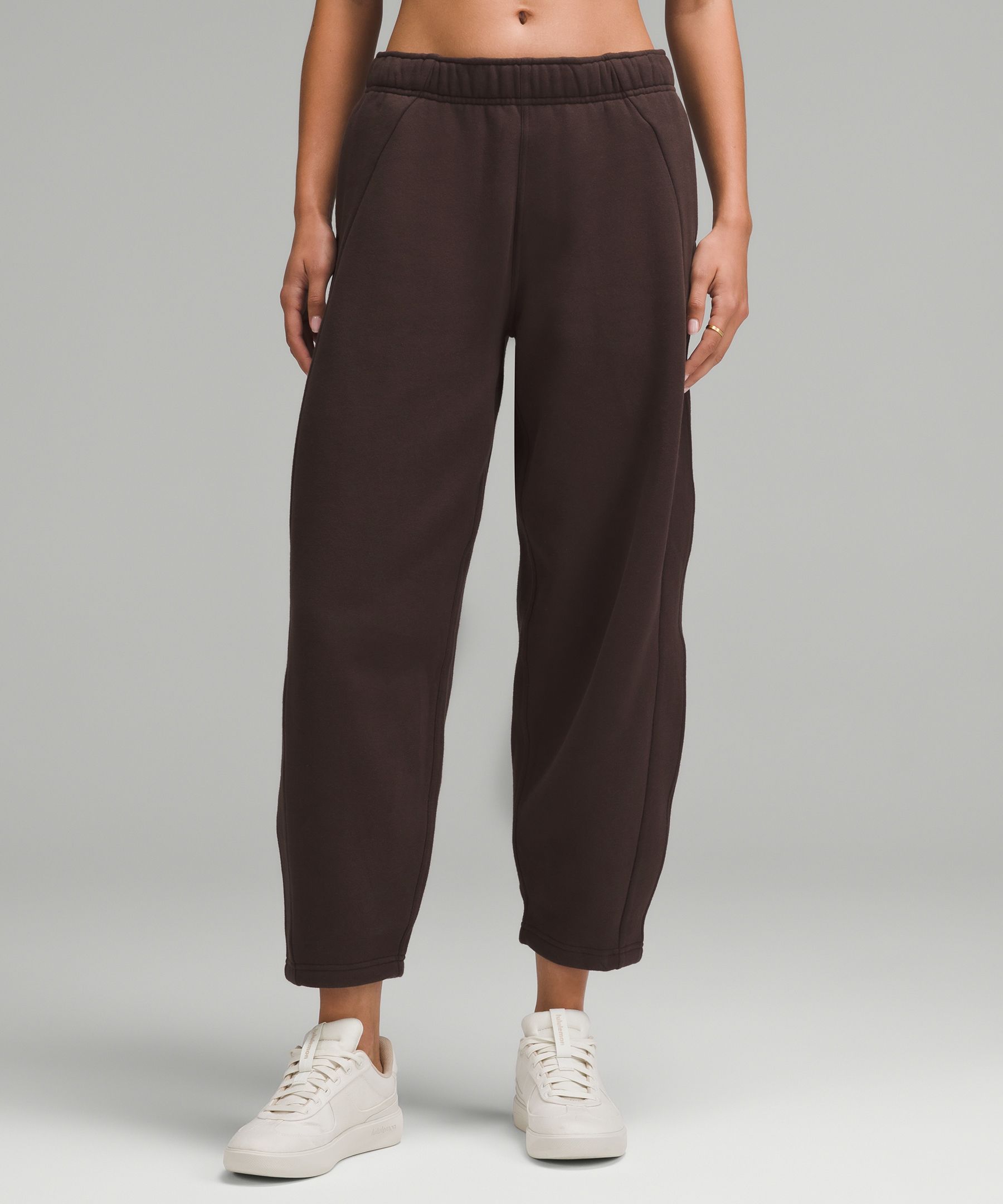 Scuba Mid-Rise Barrel-Leg Pant 7/8 Length