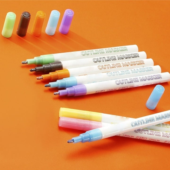 🔥LAST DAY 49% OFF🎁-hill Outline Marker Set (8 Colors)