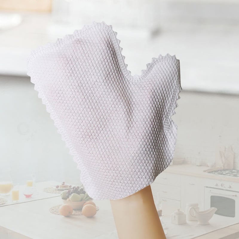 Wet and dual -purpose Home Disinfection Dust Removal Gloves