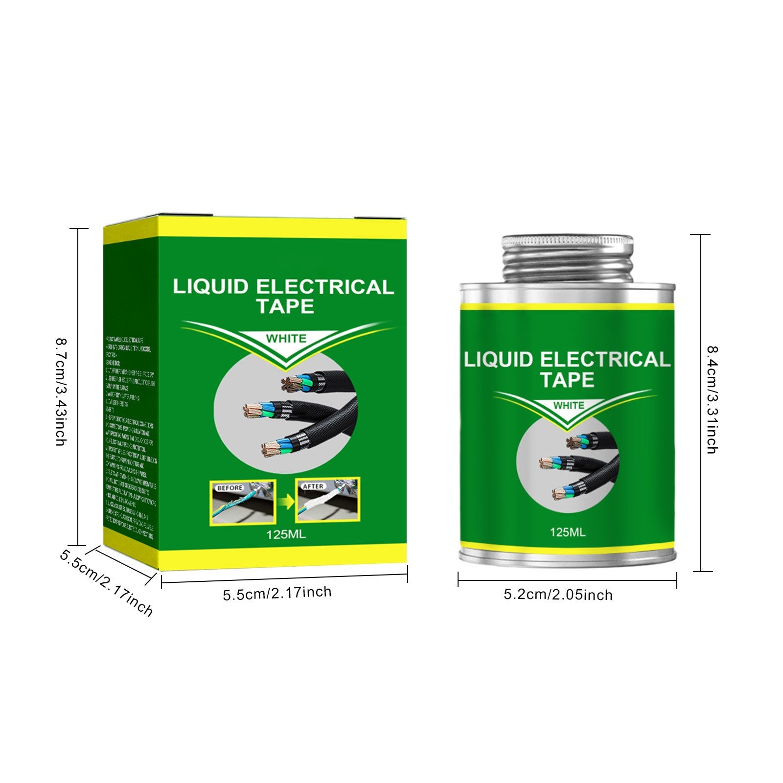 INSULATION FOR ELECTRICAL WIRES HEAT AND DURABLE ELECTRICAL WIRE INSULATION GEL 125ML