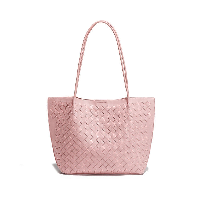 Women's Large Pu Leather Solid Color Streetwear Square Magnetic Buckle Shoulder Bag Crossbody Bag