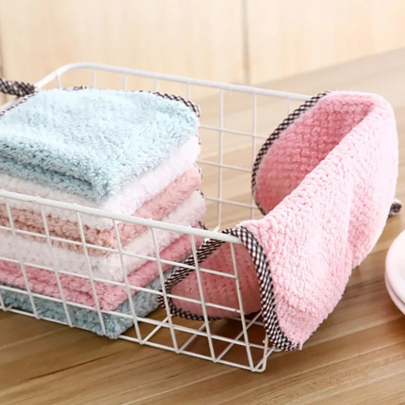 PACK OF 4 MICROFIBER KITCHEN DISH CLOTH