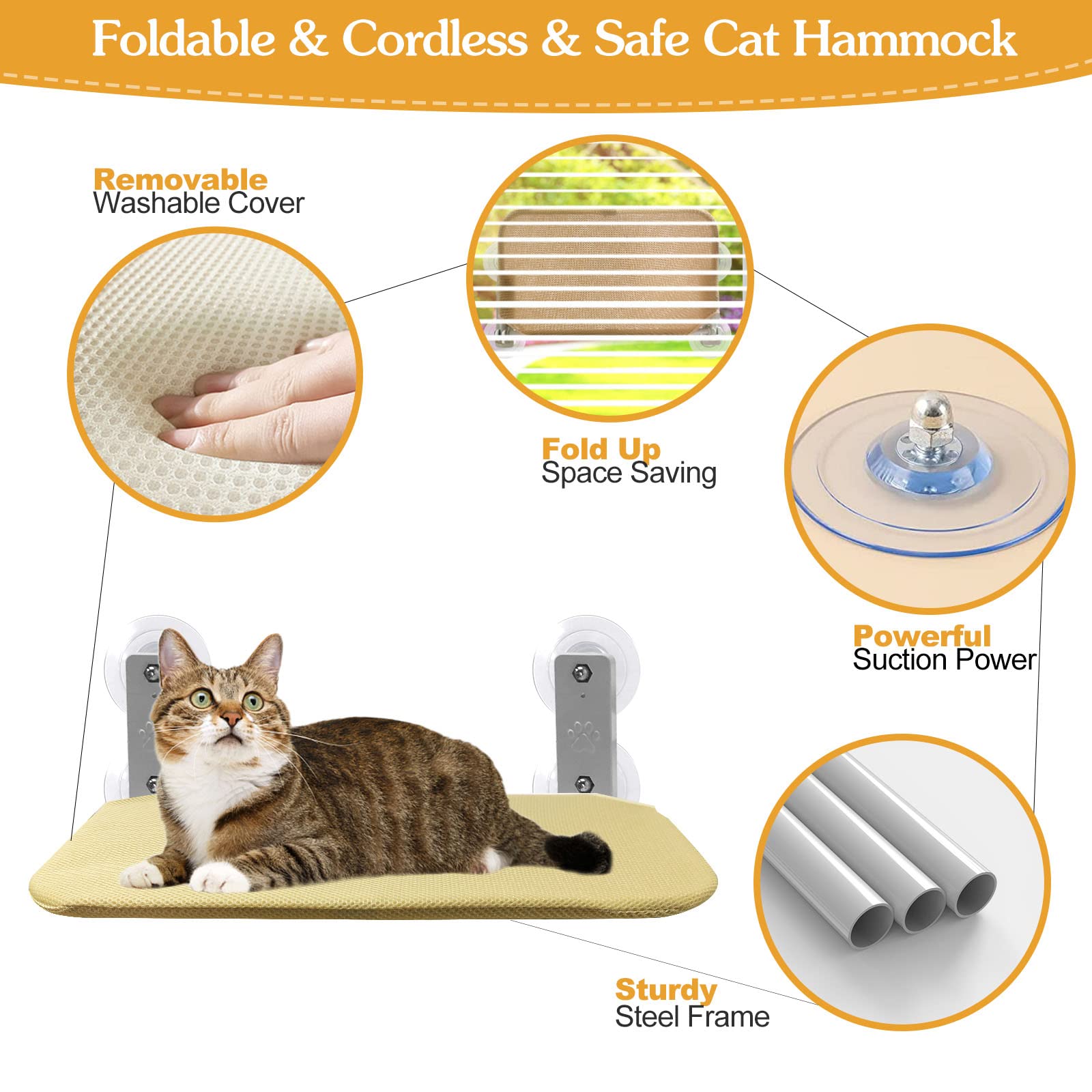 Foldable Cat Hammock——🔥Buy 2 Free Shipping