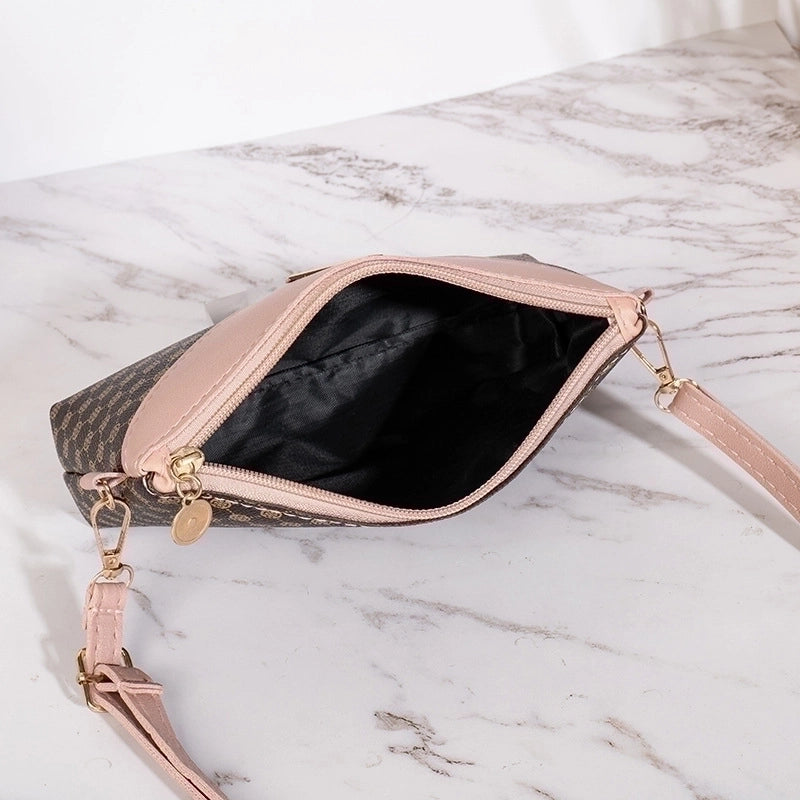 Women's Medium Summer Pu Leather Vintage Style Square Bag