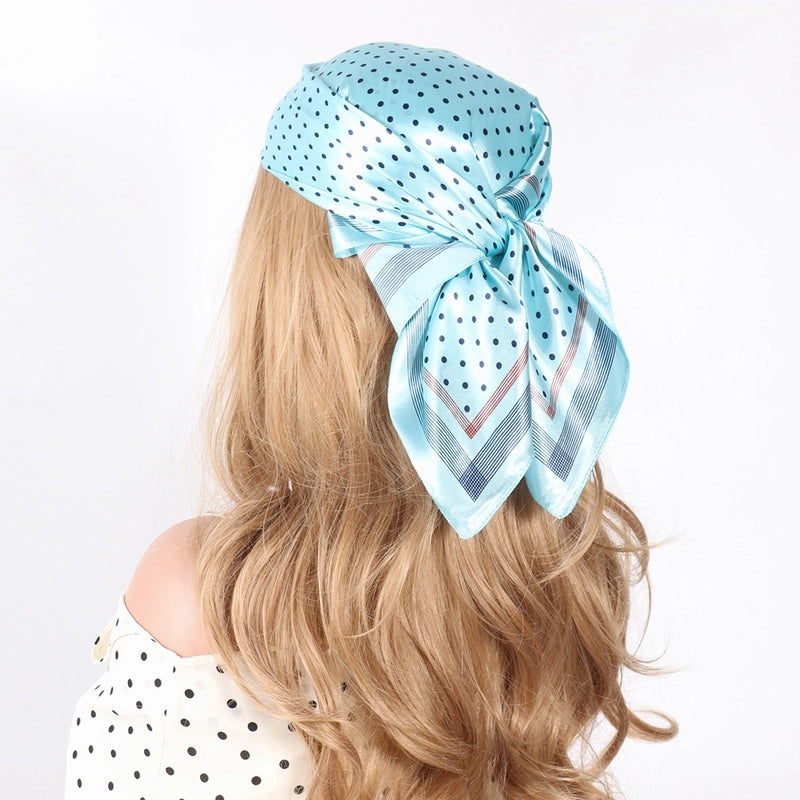 Unisex IG Style Hip-Hop Polka Dots Polyester Kerchief