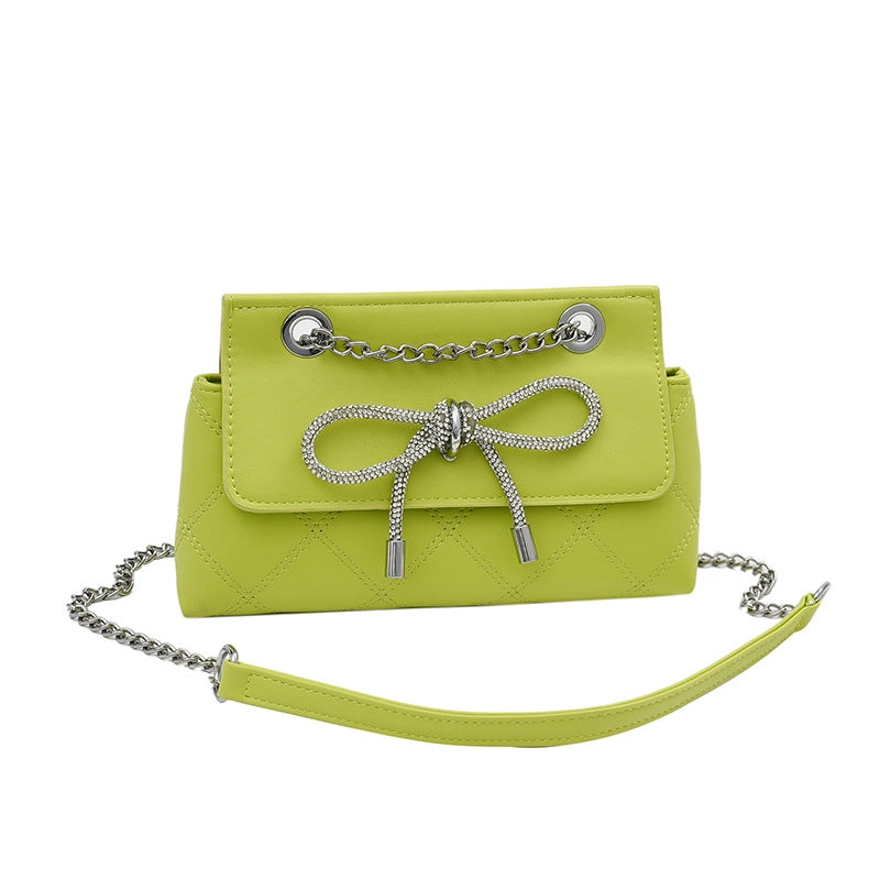 Women's Small Pu Leather Solid Color Streetwear Square Magnetic Buckle Shoulder Bag Crossbody Bag