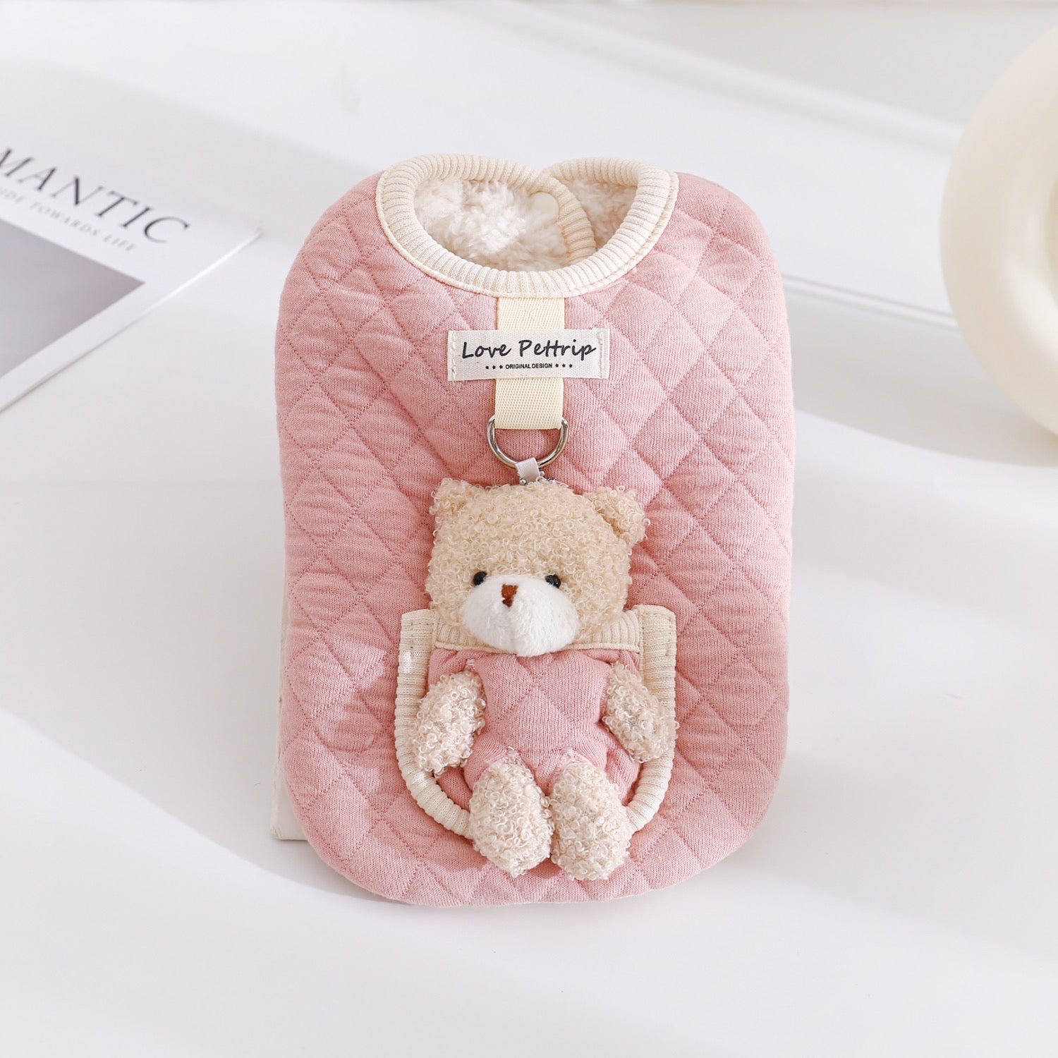 Pocket Bear Design Dog Cat Jacket Vest