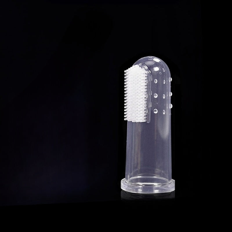 Pet Silicone Finger Cots Toothbrush