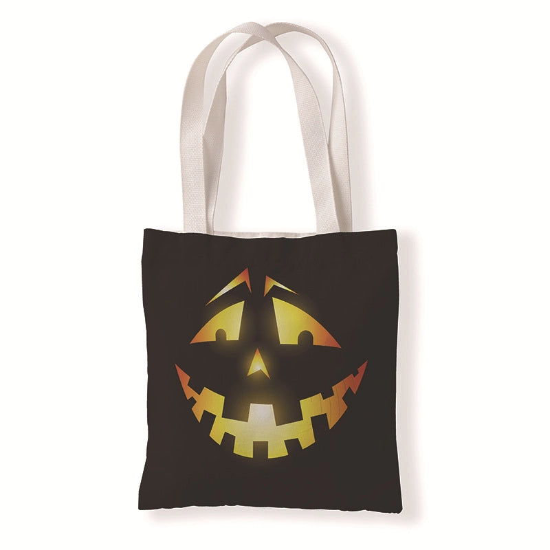 Unisex Minimalist Pumpkin Shopping Bags