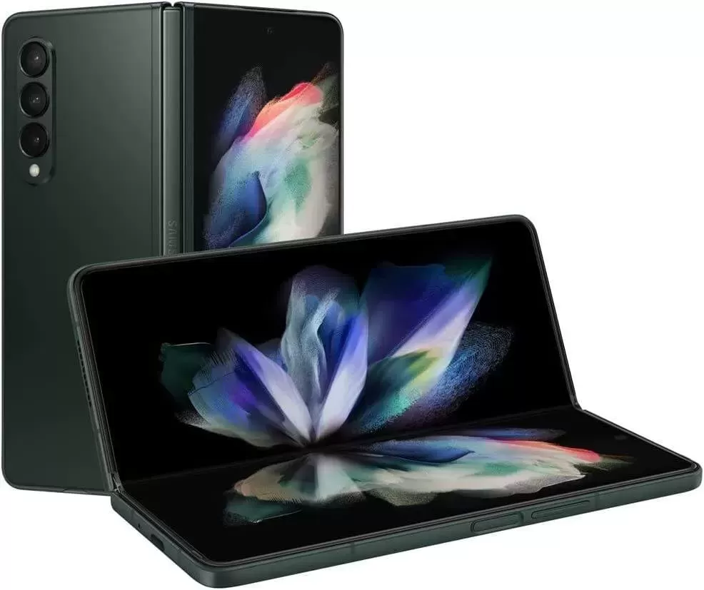 Galaxy Z Fold 3 5G Factory Unlocked Android Cell Phone US Version Smartphone Tablet 2-in-1 Foldable Dual Screen Under Display Camera 256GB Storage, Phantom Black (Renewed)