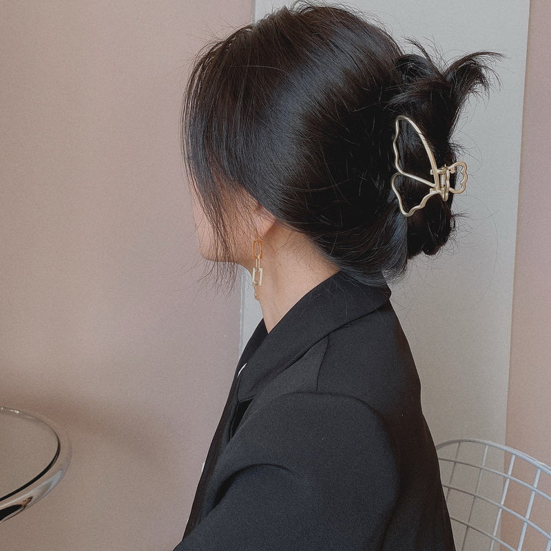 Metal Butterfly Hair Clip