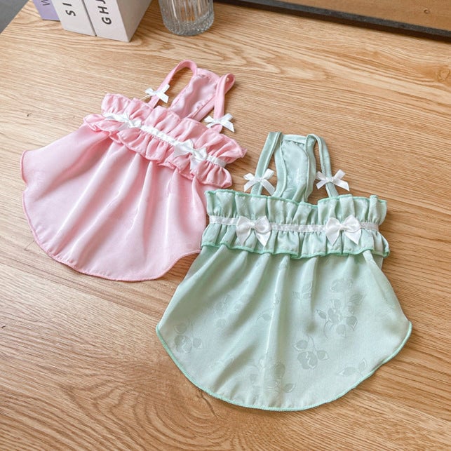 Sweet Breathable Cooling Dog Cat Pajama Dress