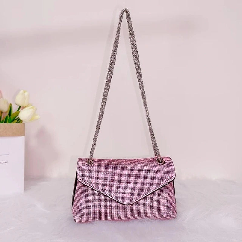 Women's Mini Autumn Rhinestone Fashion Shoulder Bag