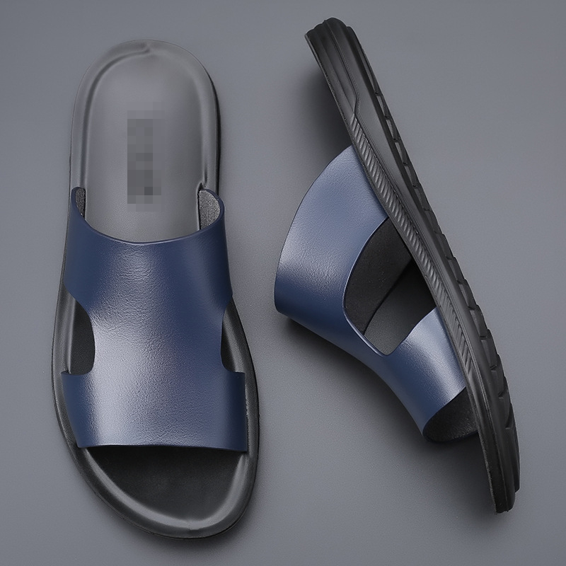 Abeerbajpai  shoes Flip-flops Men's Slippers New Summer Outdoor Casual Sandal Personality Outside Wear Sandals Male Open Toe Slip-on Slipper Shoes