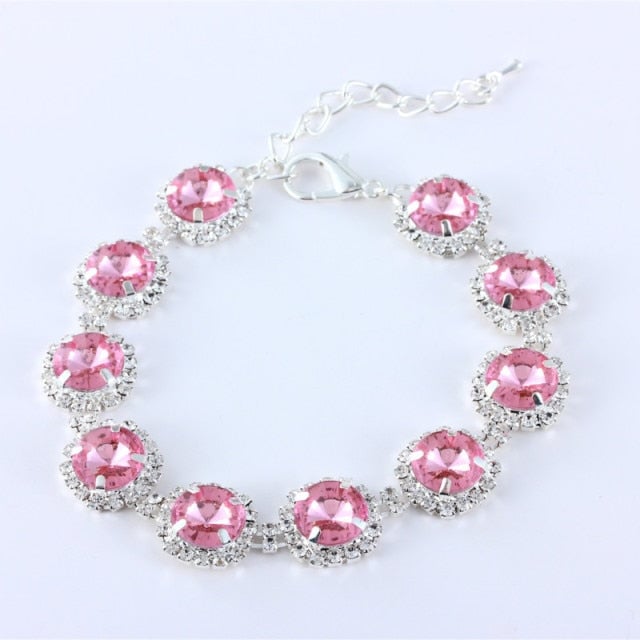 Crystal Rhinestone Dog Necklace