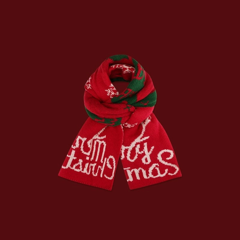 Women's Minimalist Elk Jingling Bell Snowflake Elk Wool Cap