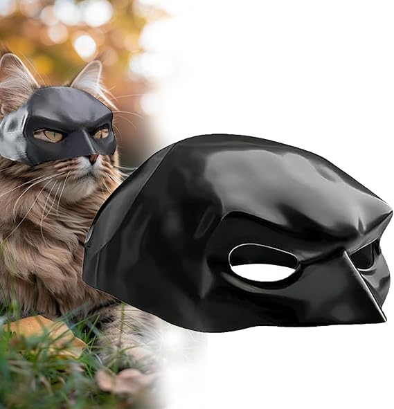 🌟🎃Halloween hot sale-Bat Cat Costume Mask for Cats