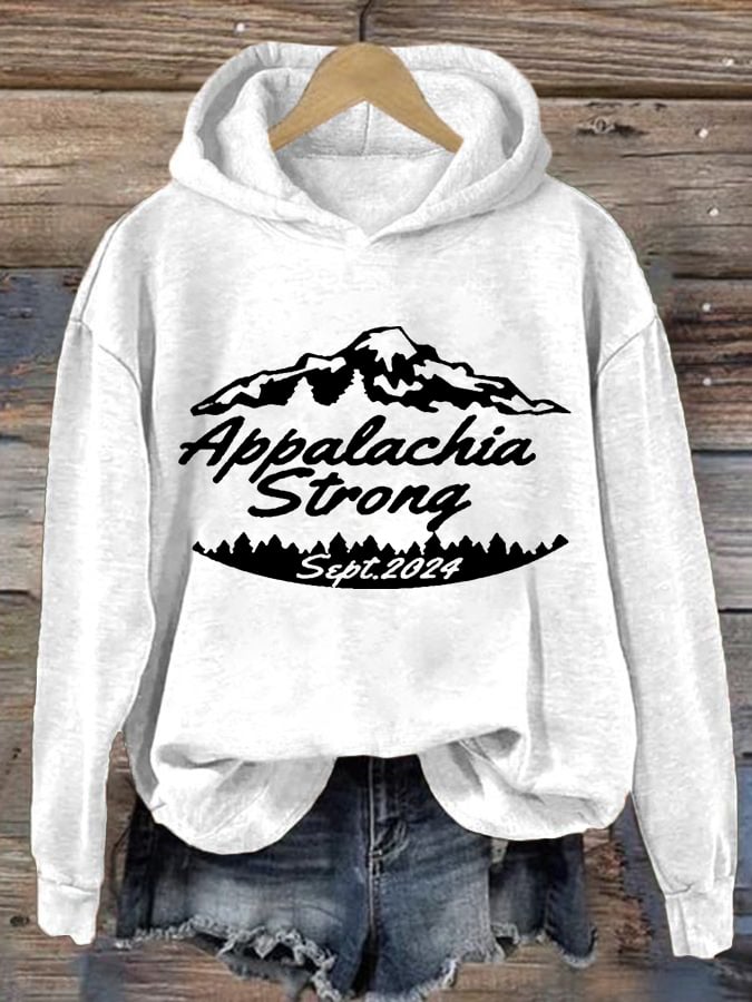 Women's Appalachia Strong Print Casual Sweatshirt