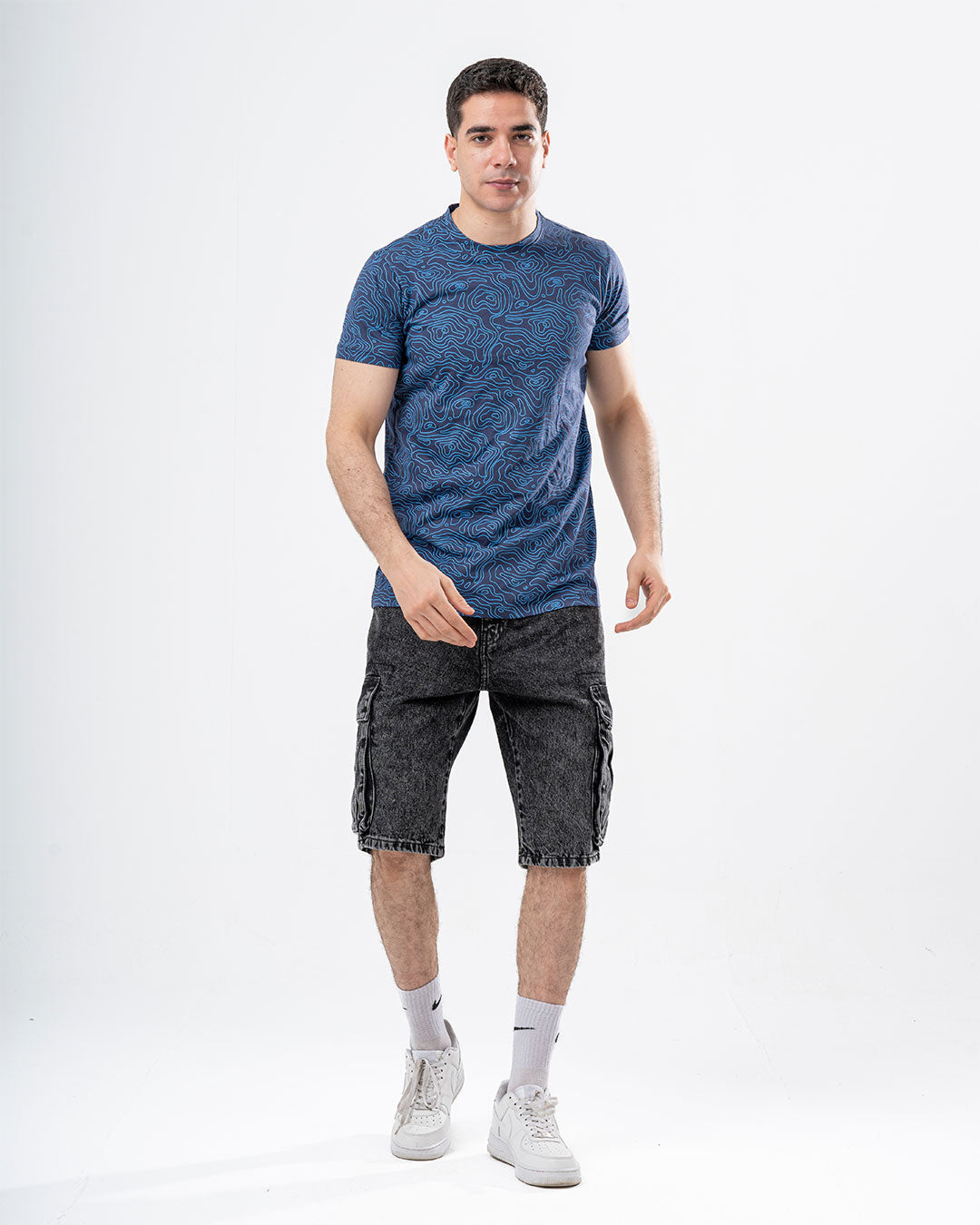 Short Sleeve Men Printed T-shirt