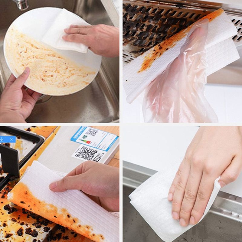 Reusable Kitchen Cleaning Cloth Degreaser Cloths