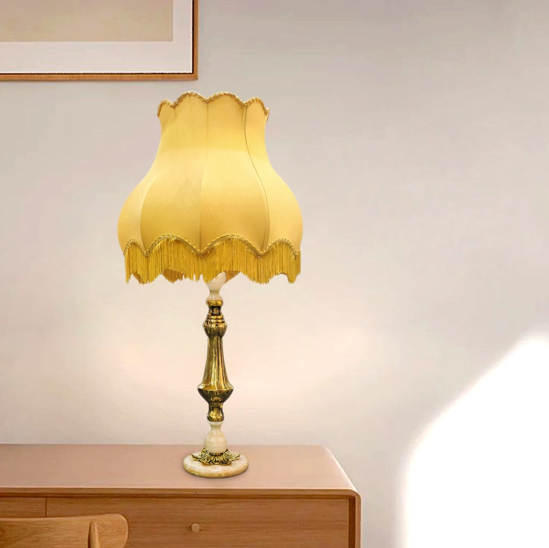 Gold Marble Table Lamp