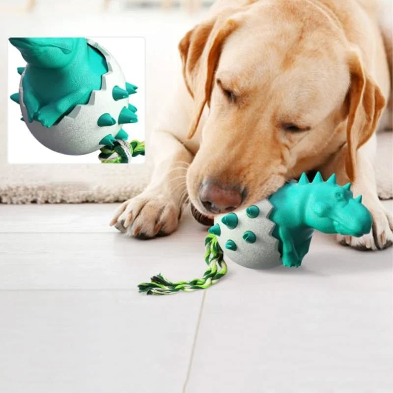 🔥🔥Idearock Dinosaur Eggs Dog Chew Toys