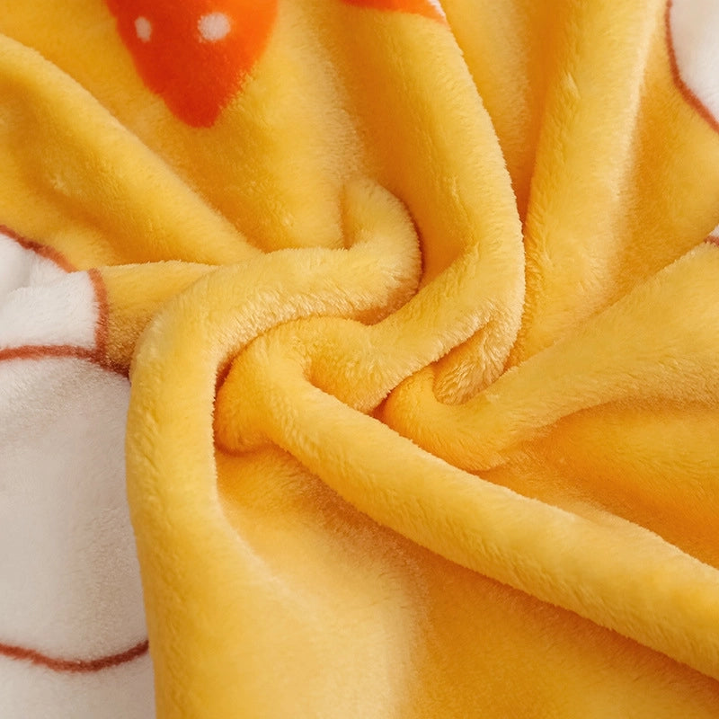 Thickened Autumn And Winter Blanket Flannel Blanket Faleirong Gift Blanket Summer Air-conditioning Blanket Coral Fleece Sheets