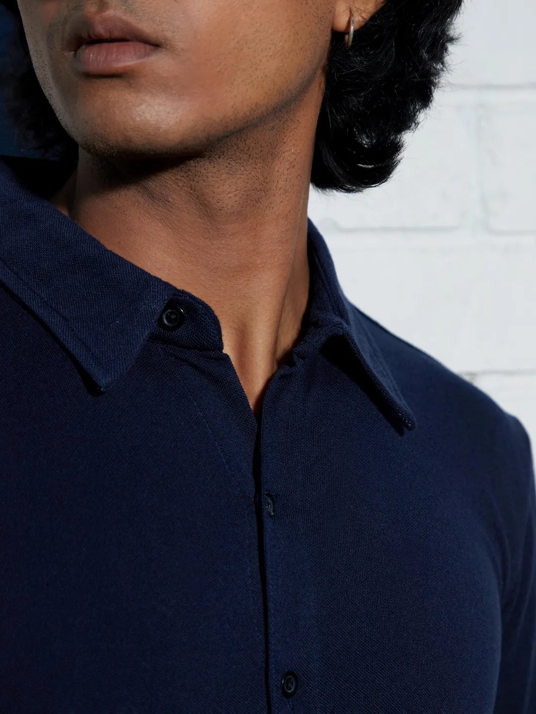 Contrast Panel Shirt