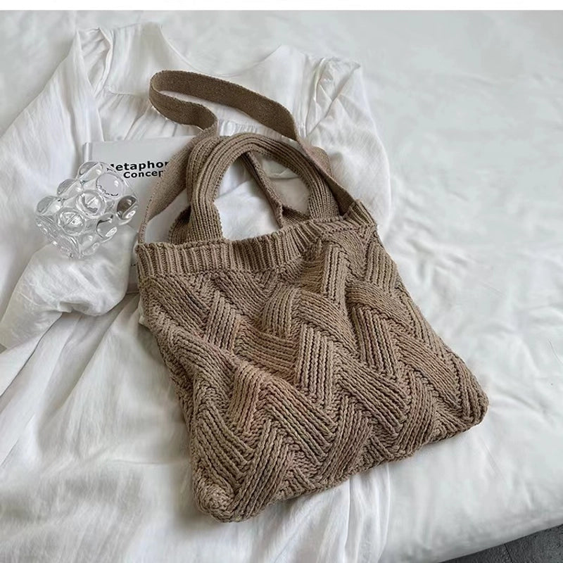 New Knitted Bag Special Bag Vintage Women's Bag Crossbody Bag Woven Bag Handbag Tote Bag Trendy